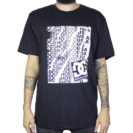 Camiseta Dc Shoes Worldtour Preta