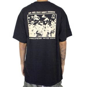 Camiseta Dc Shoes X Arcade Shitfight Black