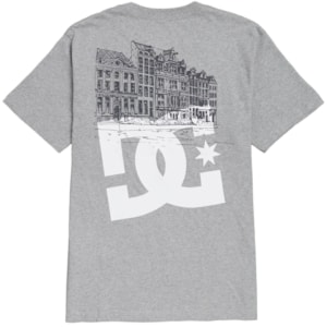 Camiseta Dc Shoes X Ben G Amsterdan HSS Heather Grey 