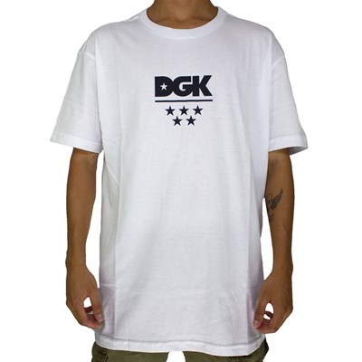 Camiseta Dgk All Star Branco V21DGC55