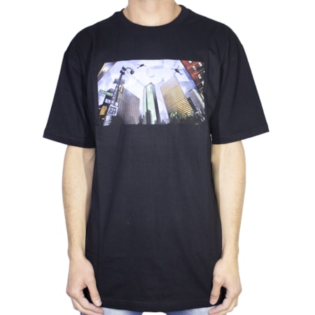 Camiseta Dgk City Life Preta Ptm1087