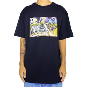 Camiseta Dgk Game Night Black PTM2185