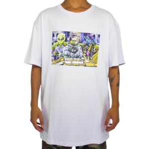 Camiseta Dgk Game Night White PTM2185