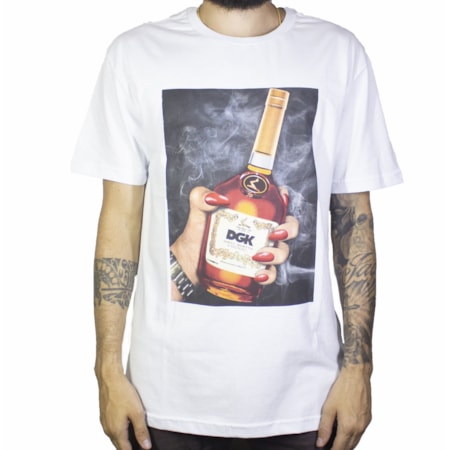 Camiseta Dgk Henny Branca