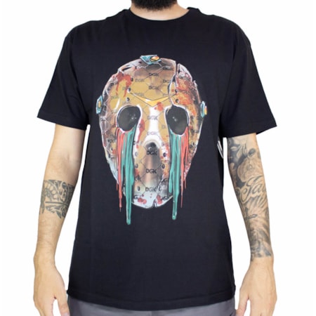 Camiseta Dgk Hooligan Black PTM1955