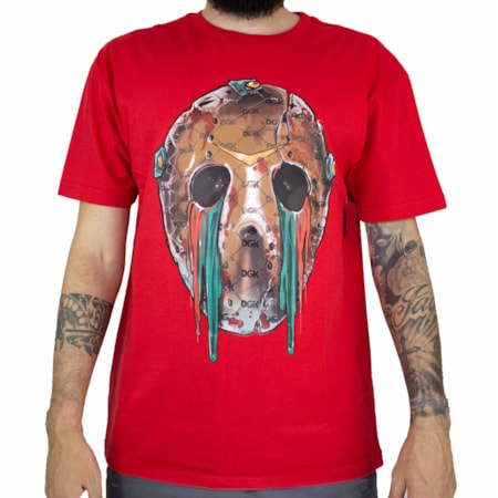 Camiseta Dgk Hooligan Red PTM-1955