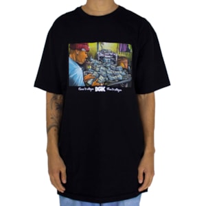 Camiseta Dgk Math Black PTM2212