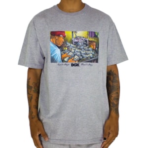 Camiseta Dgk Math Grey PTM2212