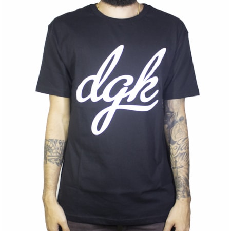 Camiseta Dgk Script Preta