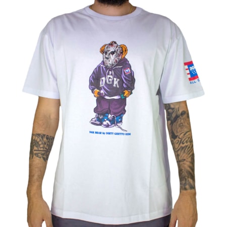 Camiseta Dgk The Plug PTM1995 White