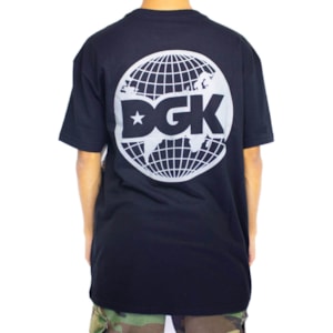 Camiseta Dgk Worldwide Black I21DGC07