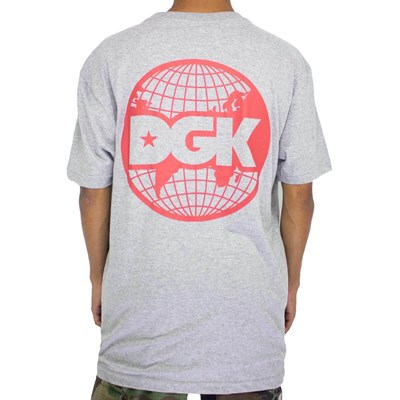 Camiseta Dgk Worldwide Grey I21DGC07