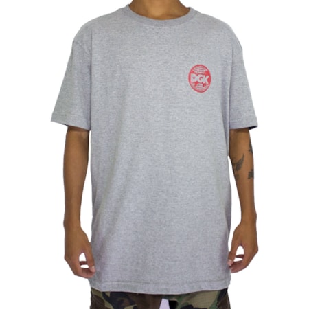 Camiseta Dgk Worldwide Grey I21DGC07