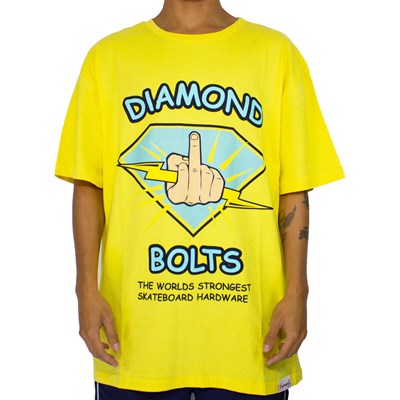 Camiseta Diamond Bolts Yellow D20DMPA022