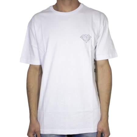 Camiseta Diamond Brilliant Branca