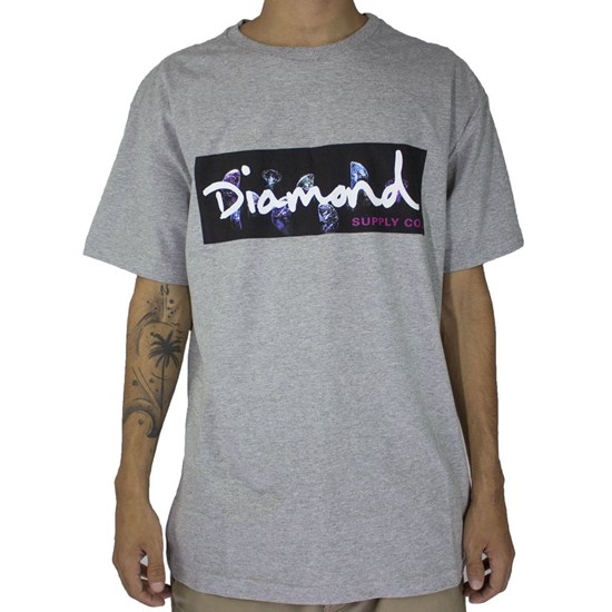 Camiseta Diamond Color Box C19DMPA002 Heather Grey 