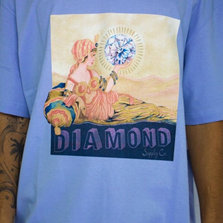 Camiseta Diamond Goddless Power Blue C20DMPA014