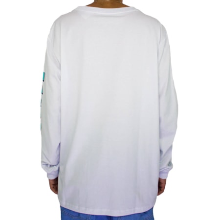 Camiseta Diamond Hardware 98 Long Sleeve White D20DMPC27