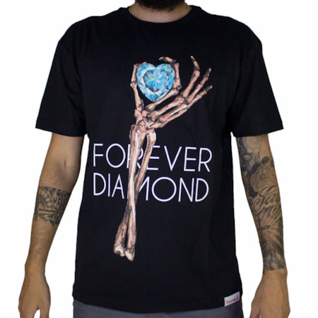 Camiseta Diamond Heart Of A20DMPA004 Black