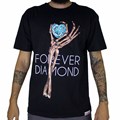 Camiseta Diamond Heart Of A20DMPA004 Black