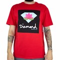 Camiseta Diamond Lotus Box Sign Red A20DMPA016