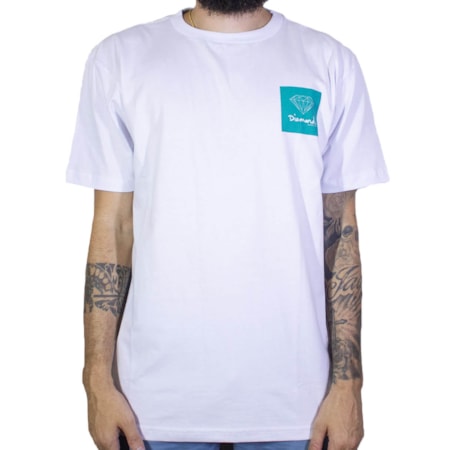 Camiseta Diamond Mini Og Branca B19dmpa007