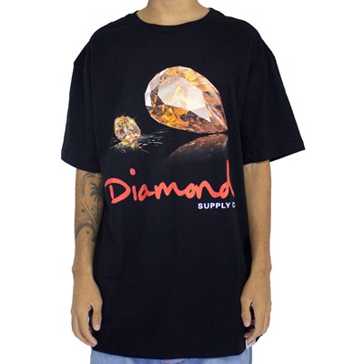 Camiseta Diamond Mirror Black D20DMPA010