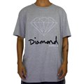 Camiseta Diamond Og Sign Grey Z16DPA03