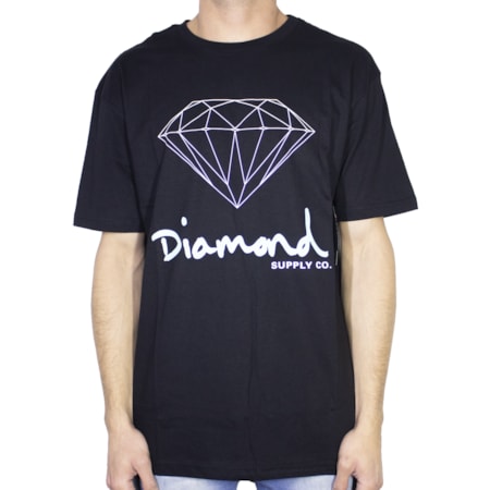 Camiseta Diamond Og Sign Preta 