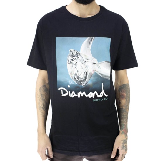 Camiseta Diamond Shimmer Black C19DMPA001