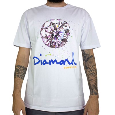 Camiseta Diamond Splash Sign White A20DMPA012