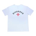 Camiseta Disorder Arch Logo White