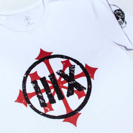 Camiseta Disorder Manga Longa XIII White