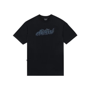 Camiseta Disturb Cursive T-Shirt In Black 