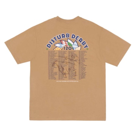 Camiseta Disturb Derby Beige