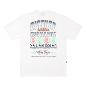 Camiseta Disturb Exchange Off White Camiseta Disturb Exchange Off White