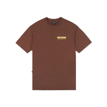 Camiseta Disturb Flymarket T-Shirt In Brown 