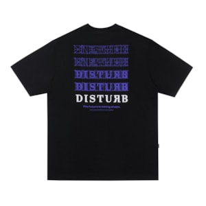 Camiseta Disturb Future Logo Black 