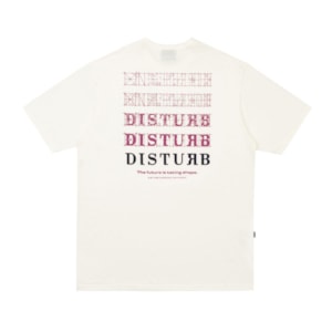 Camiseta Disturb Future Logo Off White