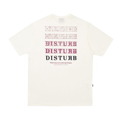 Camiseta Disturb Future Logo Off White