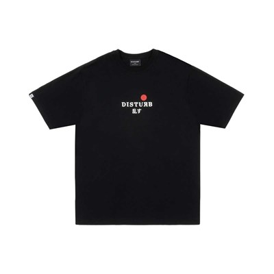 Camiseta Disturb Japan Logo Black