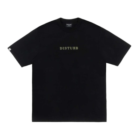 Camiseta Disturb Logo Black