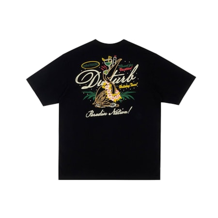 Camiseta Disturb Paradise Nation Black