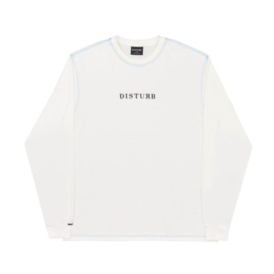Camiseta Disturb Seam Long Sleeve Off White