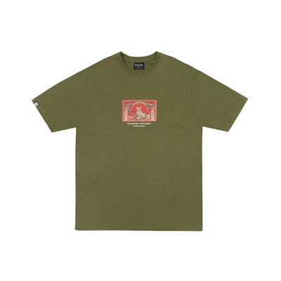 Camiseta Disturb Straight Out Japan Green
