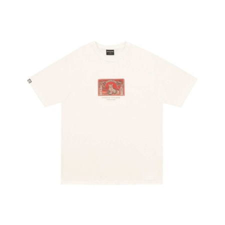 Camiseta Disturb Straight Out Japan Off White