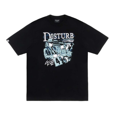 Camiseta Disturb The Booker Black