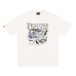 Camiseta Disturb The Booker Off White