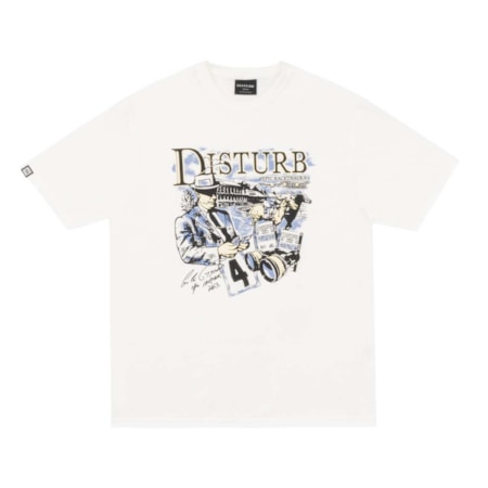 Camiseta Disturb The Booker Off White