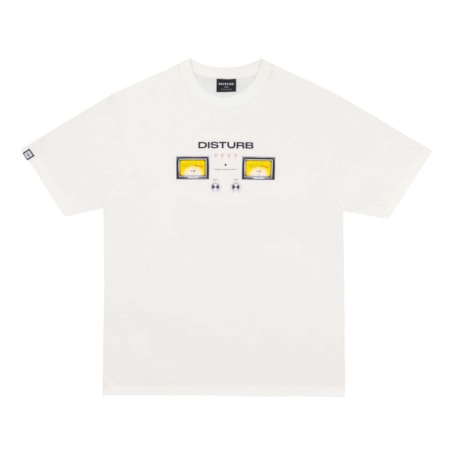 Camiseta Disturb VU Meter Off White